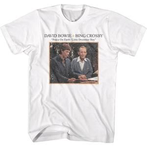 Peace On Earthlittle Drummer Boy David Bowie  Bing Crosby Shirt